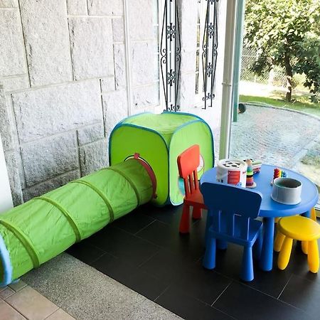 Maison Familiale De Caractere Avec Piscine Padronelo Exterior foto